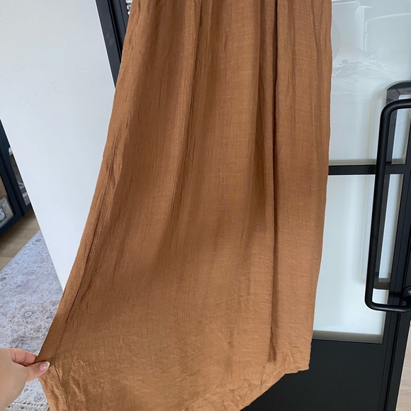 Cider boho Brown Crochet Maxi summer Dress - Picture 6 of 9